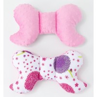 Anti-shock vankúšový motýľ - MINKY - Púpavy/ružová +19,00€